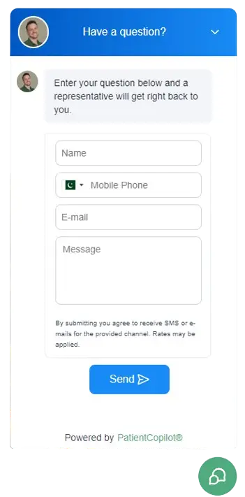 AI Appointment Booking Chat Widget